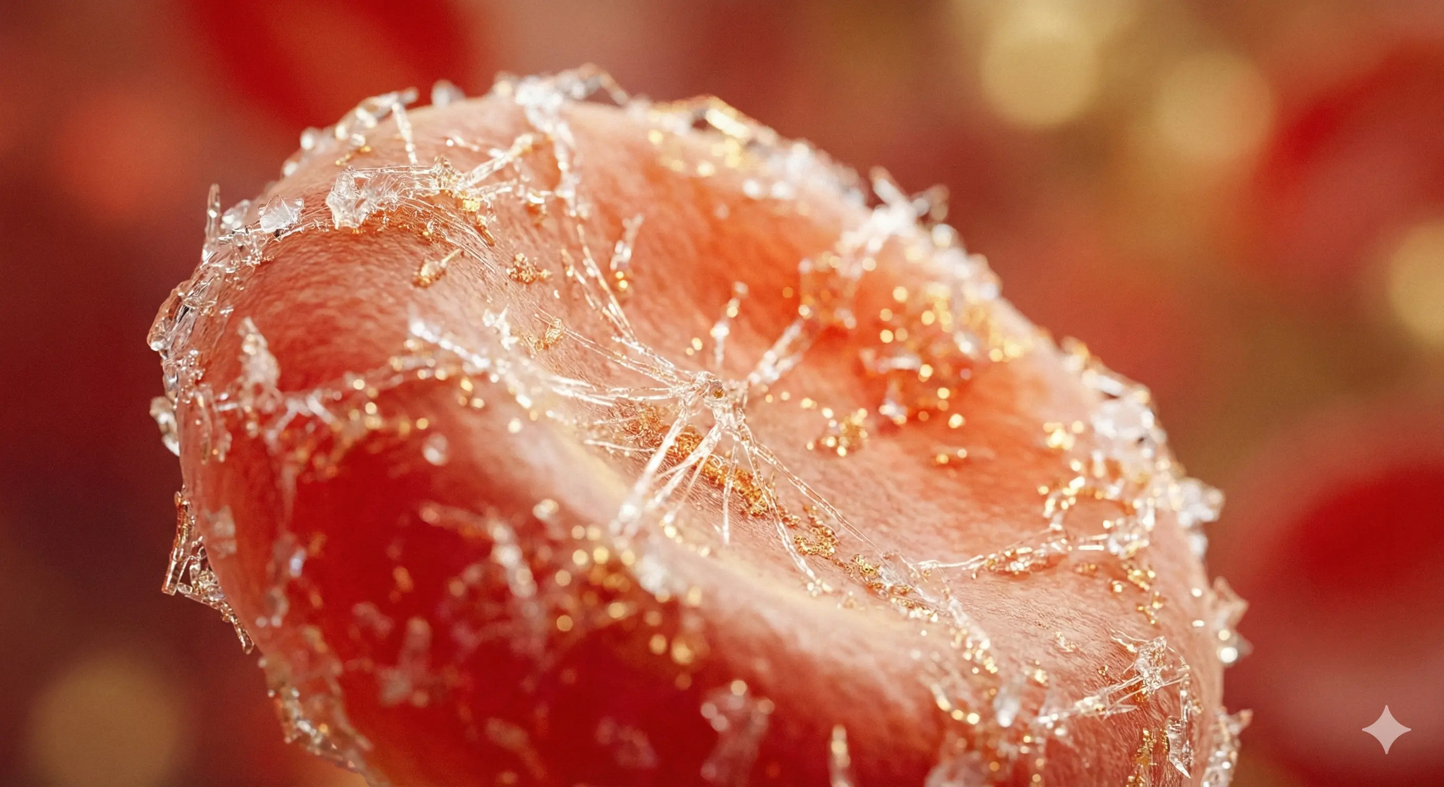 Ilustração microscópica de células e glicose - metabolismo do diabetes